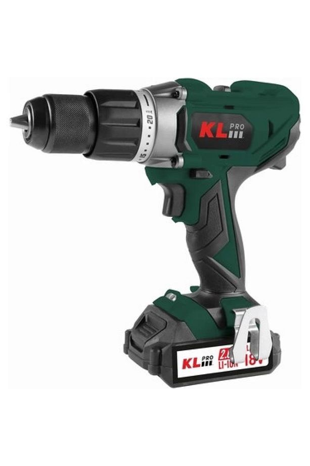 18volt/2.0ah Li-ion Çift Akülü Profesyonel Darbeli Matkap Kldm18h-20 - 1