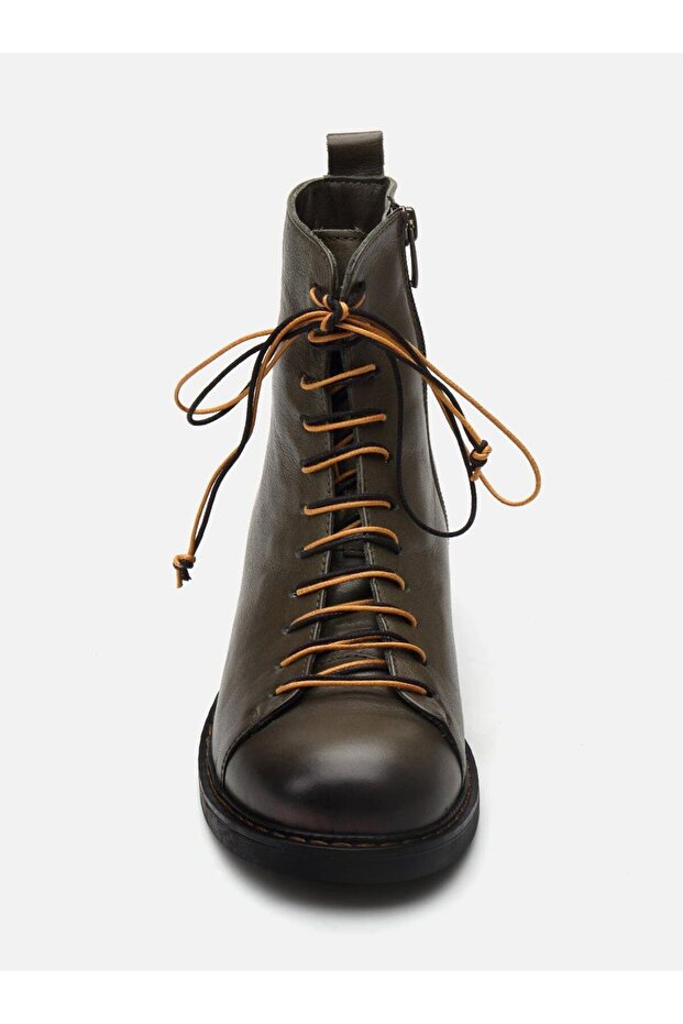 Steve Haki Kadın Deri Bot - 3