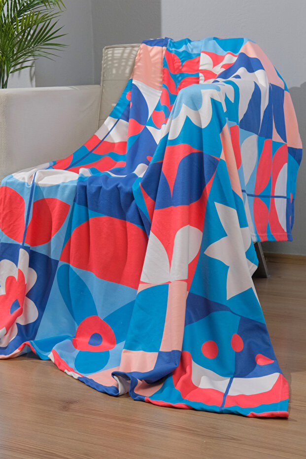 Printed Fleece Single Blanket 130X170 (in Home, Picnic, Car)