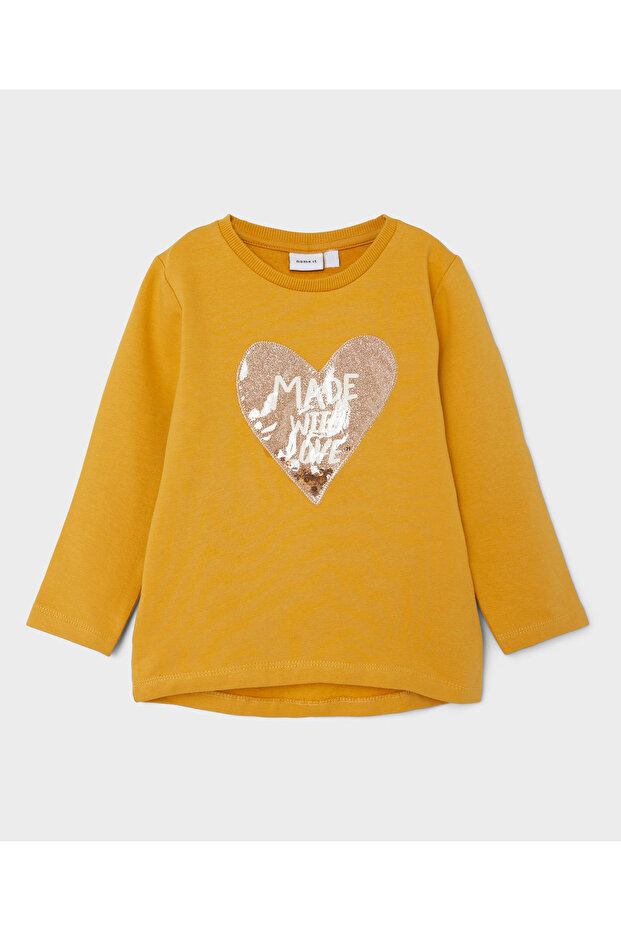 Heart Light Sweat - Amber Gold