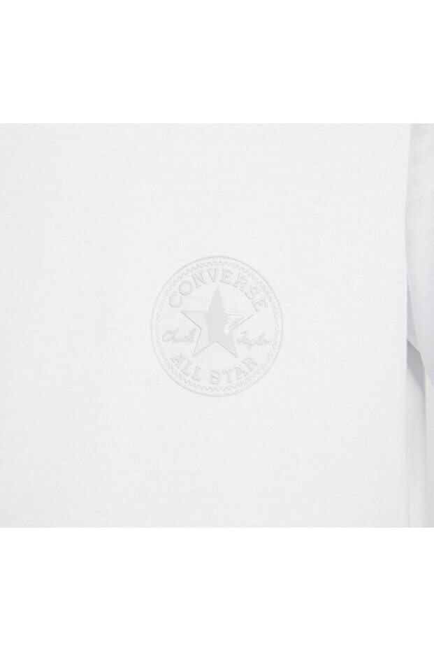 Tričko Converse Chuck Patch, bílé, unisex - 5