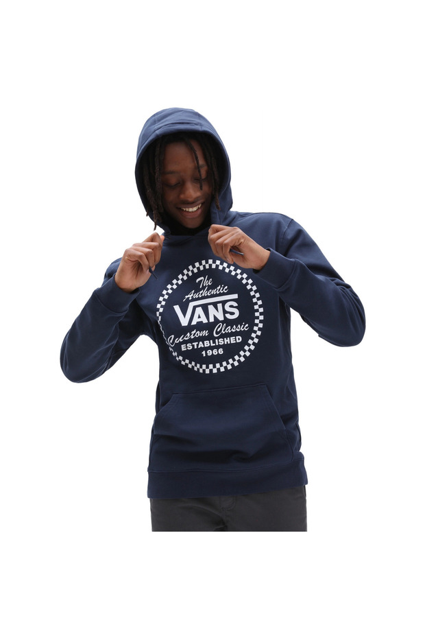 Modrá kapuce Vans Athletic Men - 1