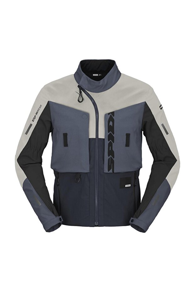 FRONTIER TEX CEKET GRİ MAVİ - 1