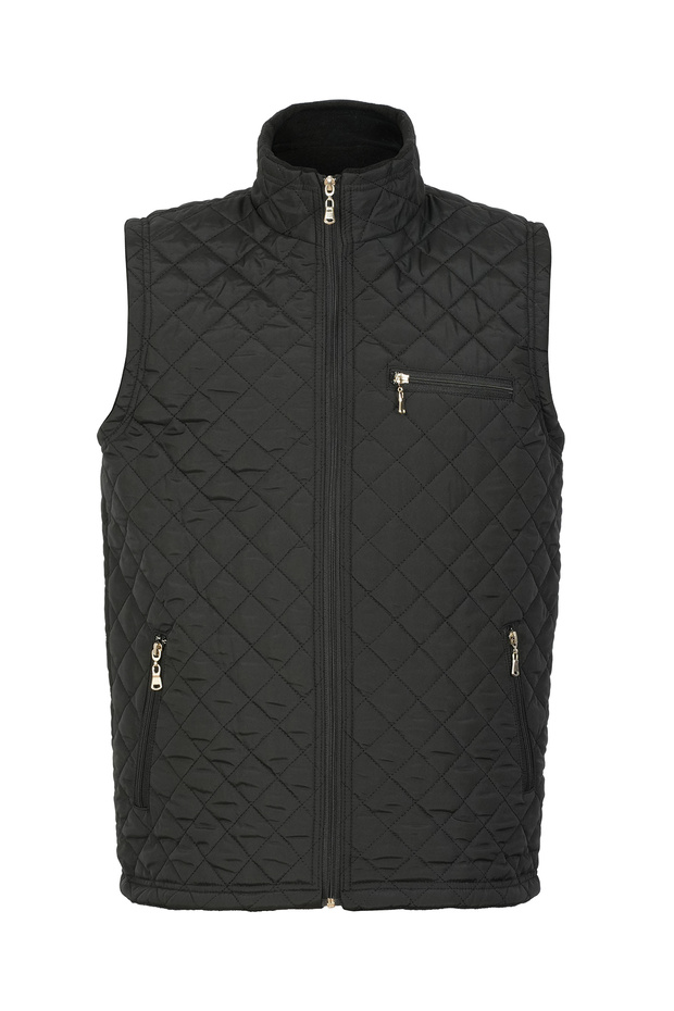 SİYAH KAPİTONE YELEK - 1