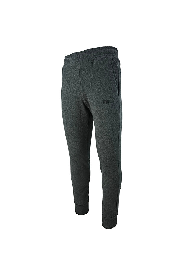 Pants Puma Essentials Logo, Gray, Men - 5