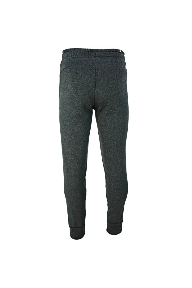Pants Puma Essentials Logo, Gray, Men - 4