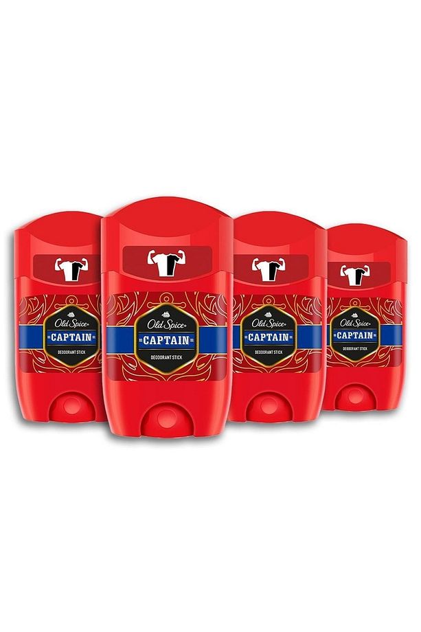Captain Deodorant Stick 50 Ml - 4 Adet - 1