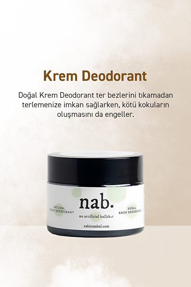 Doğal Krem Deodorant - 4