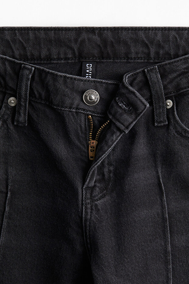 Slim Straight Low Ankle Jeans - 7