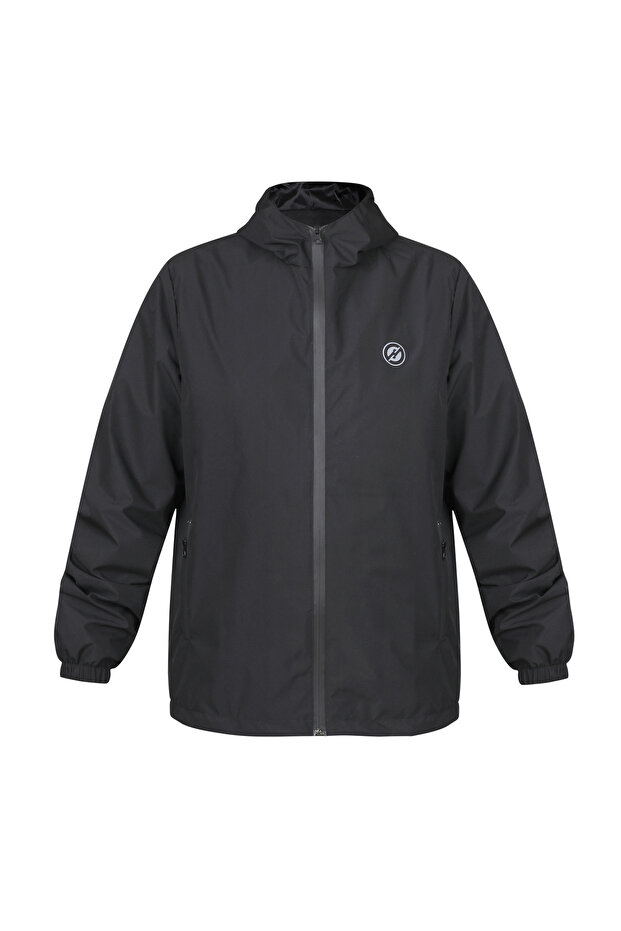 SİYAH YAĞMURLUK KABAN - 2