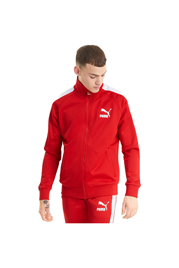 Jacket Iconic T7, Red, Men - 1