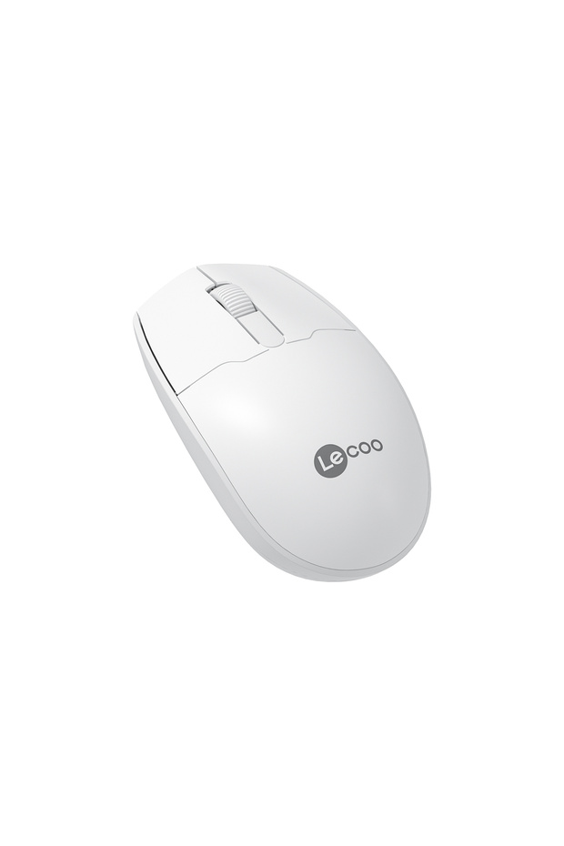 Ws204 Kablosuz 1200dpı Optik Mouse Beyaz Usb Alıcılı Ergonomik Tak Çalıştır Sessiz - 5