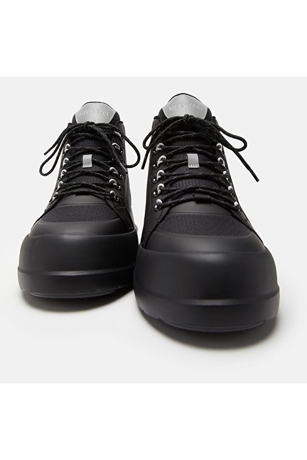 Erkek Bot (Kar) 80D2480080-N001 Moon Boot Luna Trek Mid Nylon Black - 3