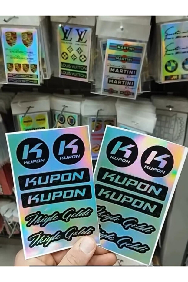 KUPON STİCKER TEKLİ