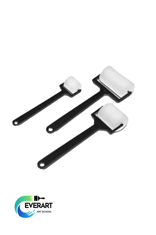 Modelling Tools Sanatsal Aletler Sünger Rulo 3lü Set - 1
