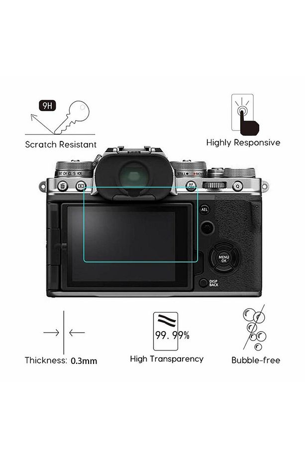 Fujifilm X-t4 X-t30 Xs-10 2.5d Lcd Temperli Cam Ekran Koruyucu - 6