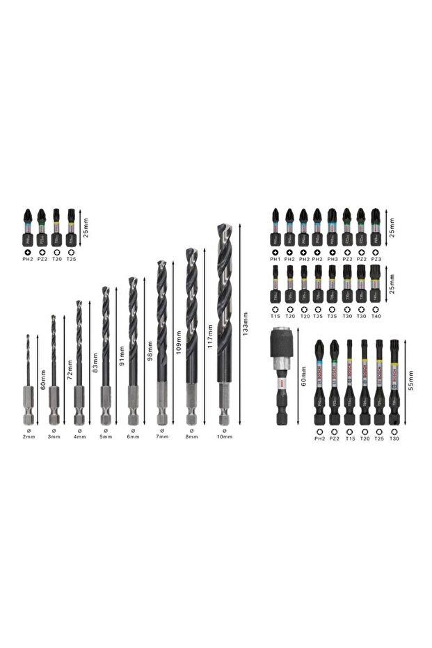 Pro Impact HSS Set, 35 Parça - 2