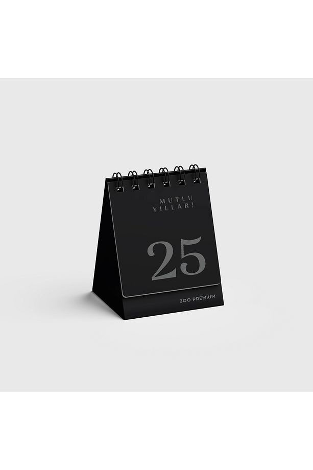 Siyah Mini Takvim - 1