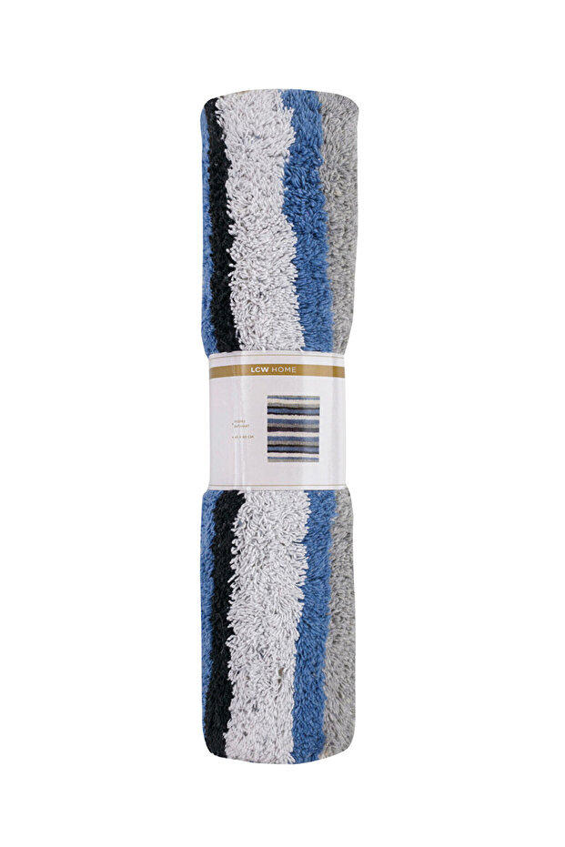 Create Your Style from Uzg Store |   Striped Patterned Bath Mat 40X60 cm - 5