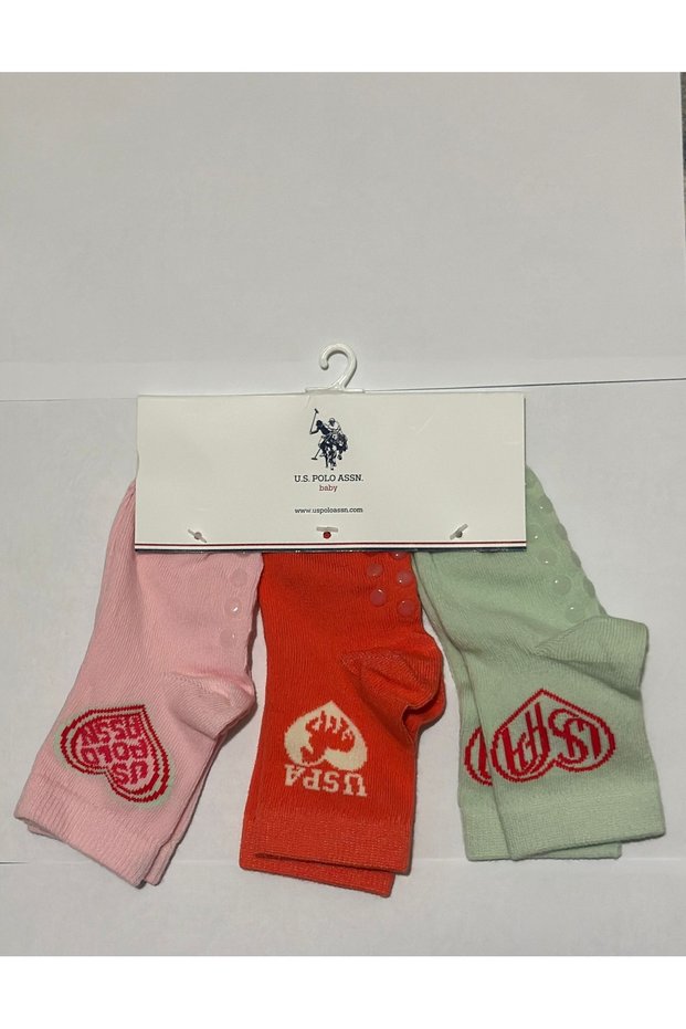 U.S. Polo Assn. Children's Socks 3-Piece