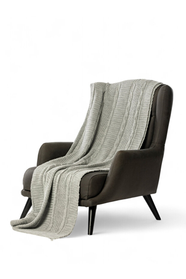 Tri̇ko Knitted Tv Shawl 170X130