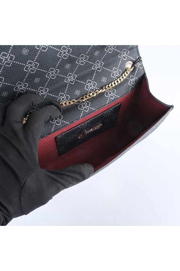 EMBOSSED PÜSKÜLLÜ CLATCH - 3