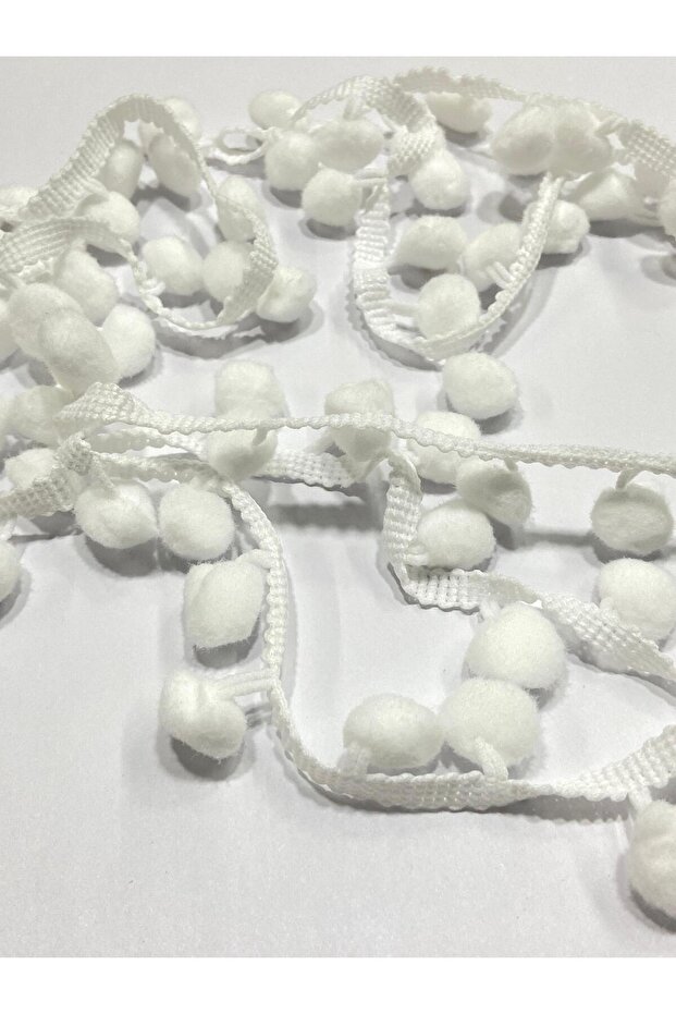 Ribbon Pompom / Dangle Ribbon Pompom / 2 Meters