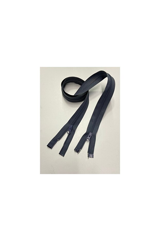 Abaya topcoat cap zipper two-way / 100 cm / GRAY