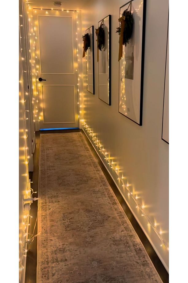 30 Metre Fişli Sarı Led Işık Noel Yılbaşı Ağacı Işığı Led Ampül Çam Ağacı Balkon Salon Süsleme - 1