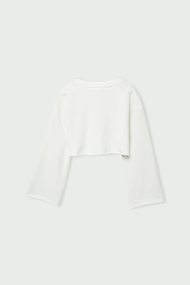 Crop sweatshirt - Vatkalı generation - 7