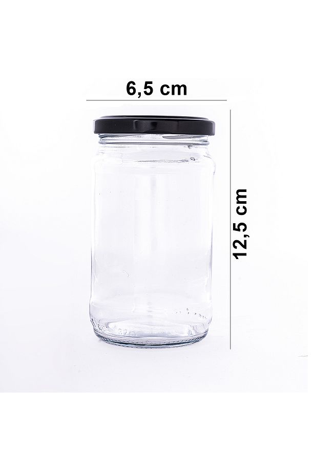 12 Adet Metal Kapak 320 ml Cam Baharatlık, Etiket 12li Baharat Kavanoz Seti - 3