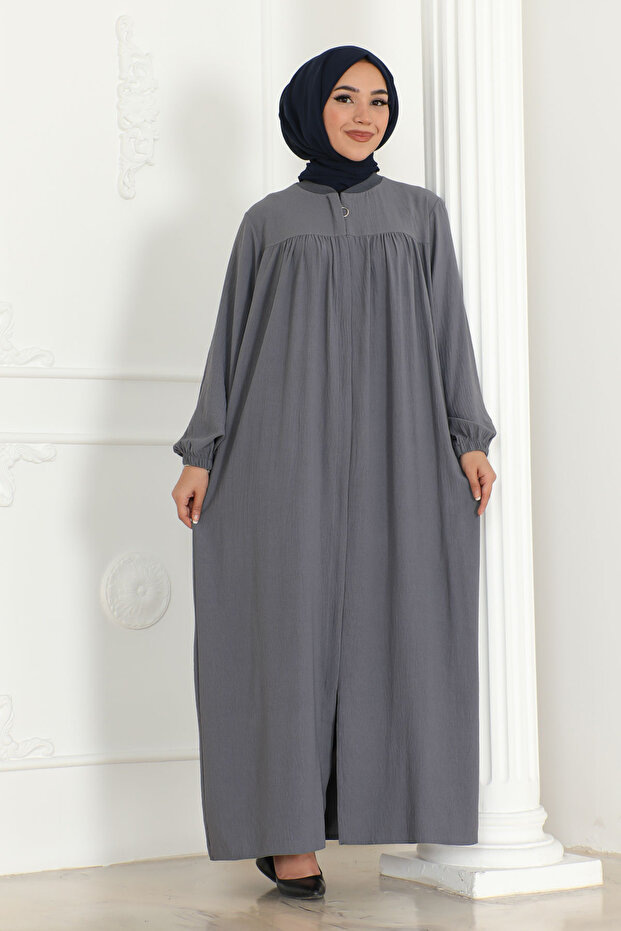 Robed Mevlana Cut Daily Ferace Gray