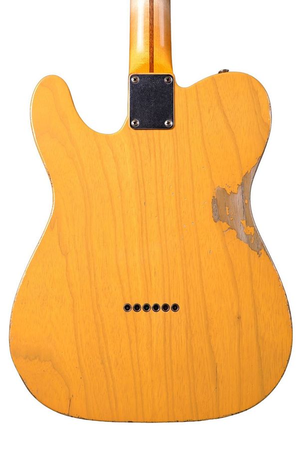 Custom Shop Masterbuilt Telecaster Elektro Gitar - Butterscotch - 3