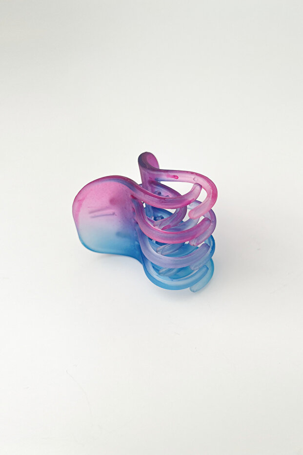 مشبك مزلاج أزرق بلونين (الحجم: 4 سم) - 5