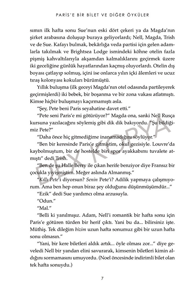 Paris'e Bir Bilet Ve Diğer Öyküler - 5