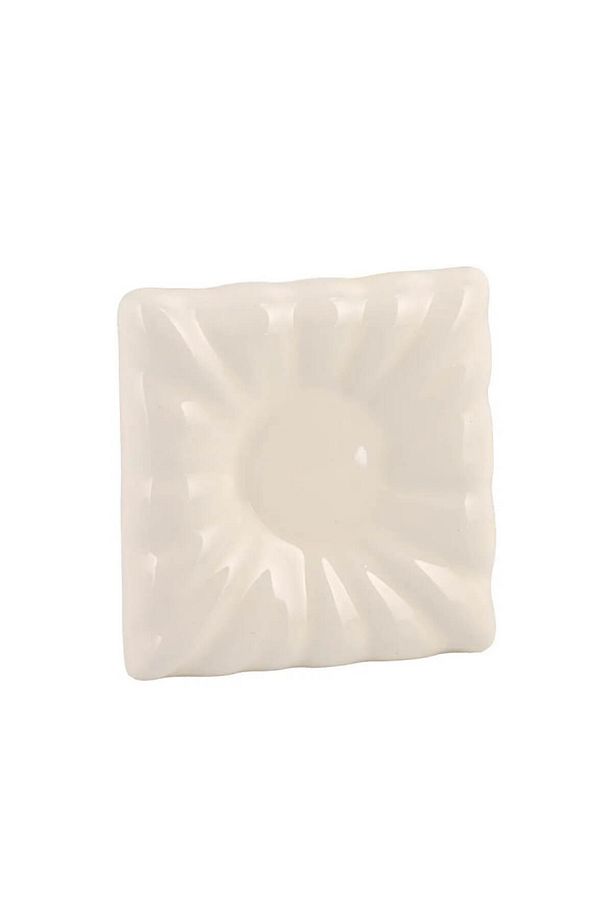 2 ADET 10cm Seramik Yastık Şeklinde Tasarım  Handmade Sunum Tabağı Servis Pasta Kahvaltı Tabağı - 3