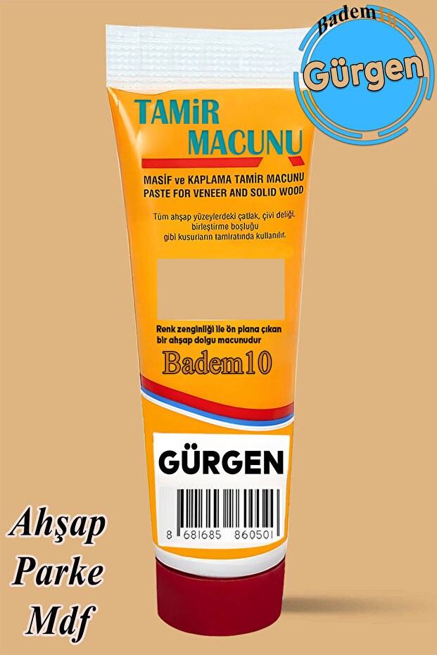 Ahşap Mobilya Parke Tamir Dolgusu Macunu (200 GR GÜRGEN) Çatlak Çizik Giderici Kullanıma Hazır - 1