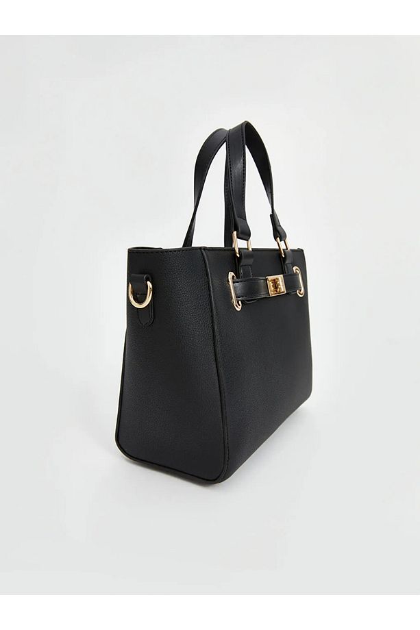 LCW ACCESSORIES Siyah Çıkarılabilir Askılı Kadın Omuz Çantası - 3