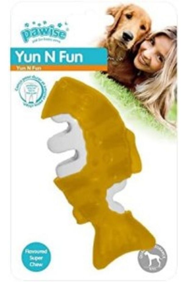 Yum N Fun Balık Aromalı Çiğneme Köpek Oyuncağı 12,5 Cm - 2