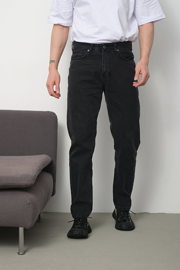 Basic Baggy Men's Jeans - 2