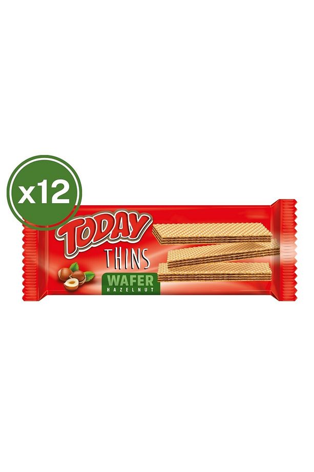 Today Thins Gofret Fındıklı 65 Gr. (12 Adet) - 1