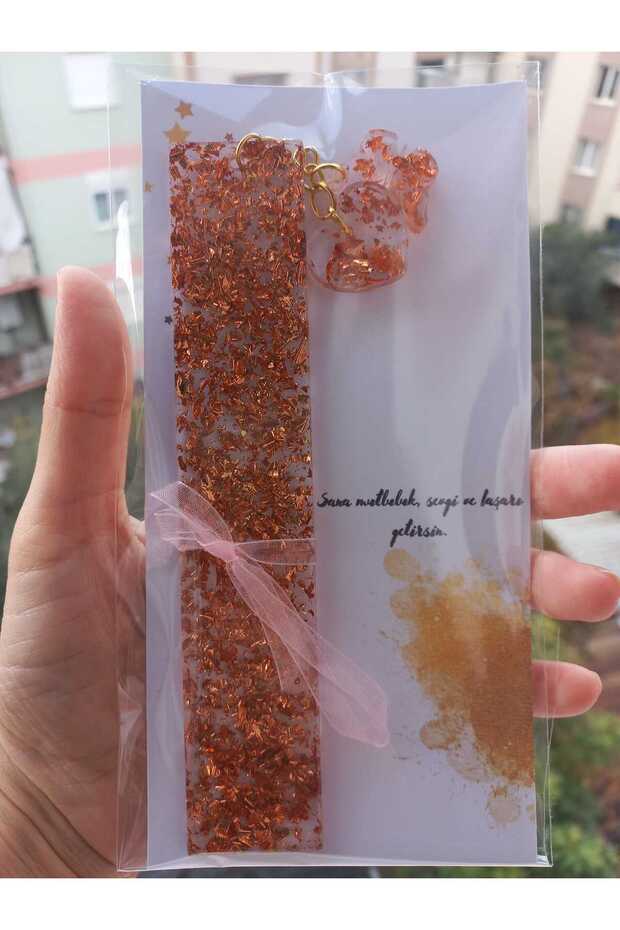 علامة كتاب إيبوكسي مصنوعة يدويًا - 1