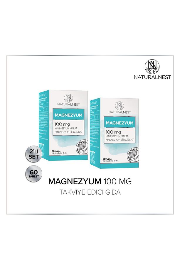 Magnezyum 60 Tablet 2 Kutu - 2