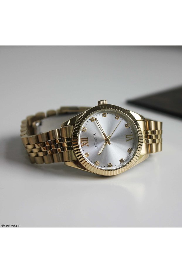 Hm19369S11-1 Women's Wristwatch with Steel Strap
