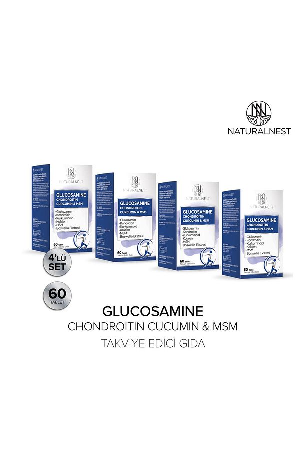 Glucosamine Chondroitin Curcumin & Msm Tablet 4 Adet - 4