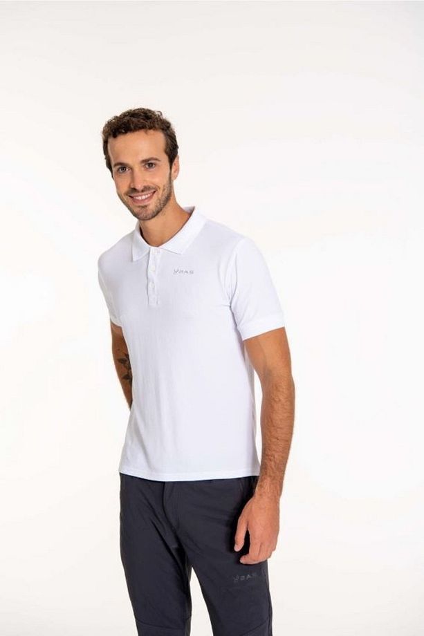 Teal Polo Yaka Erkek Kısa Kollu Tişört Beyaz Tea0404 - 7