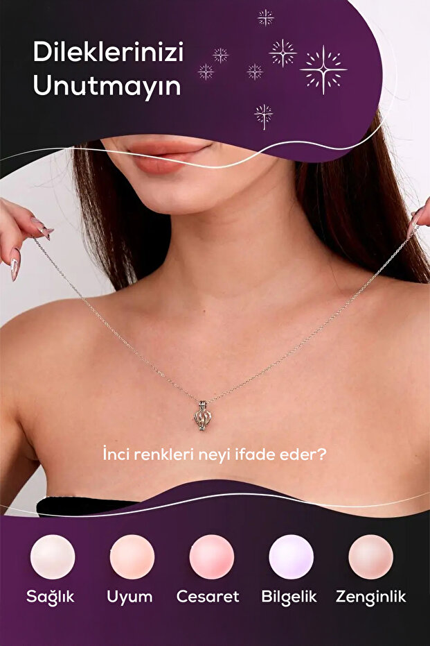 İnci Kolye Seti - 5