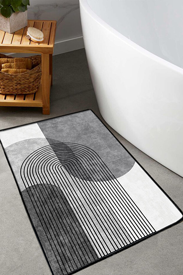 Lenia Gray 70X120 Bath Mat