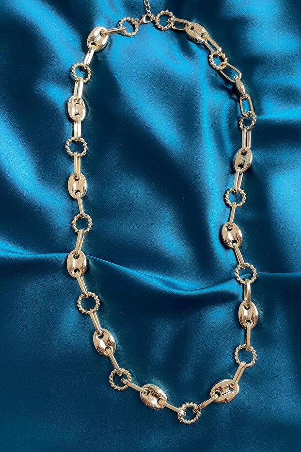 Gemici Figürlü Uzun Kolye - 1