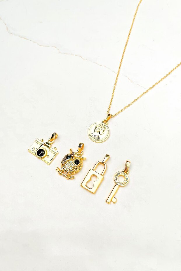 Multiple Figures Necklace - 1